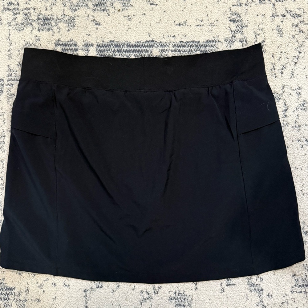 Reel Legends Skort Black Size Petite Large